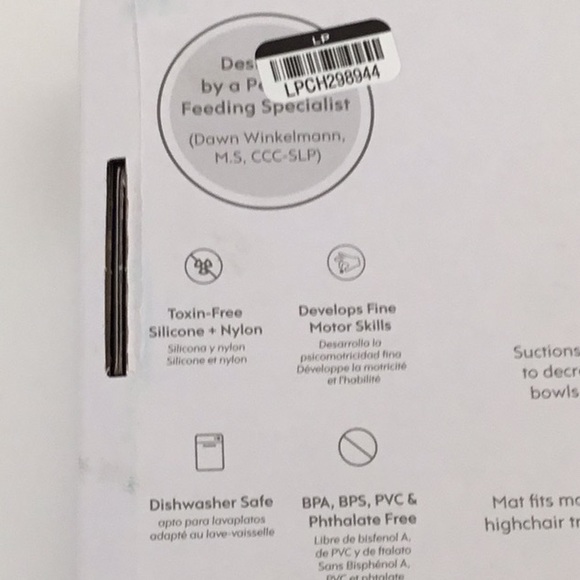 Mini Feeding Set, 12 Months, Toddler. Unisex. Toxin Free, Suctions to Table. - Picture 6 of 6